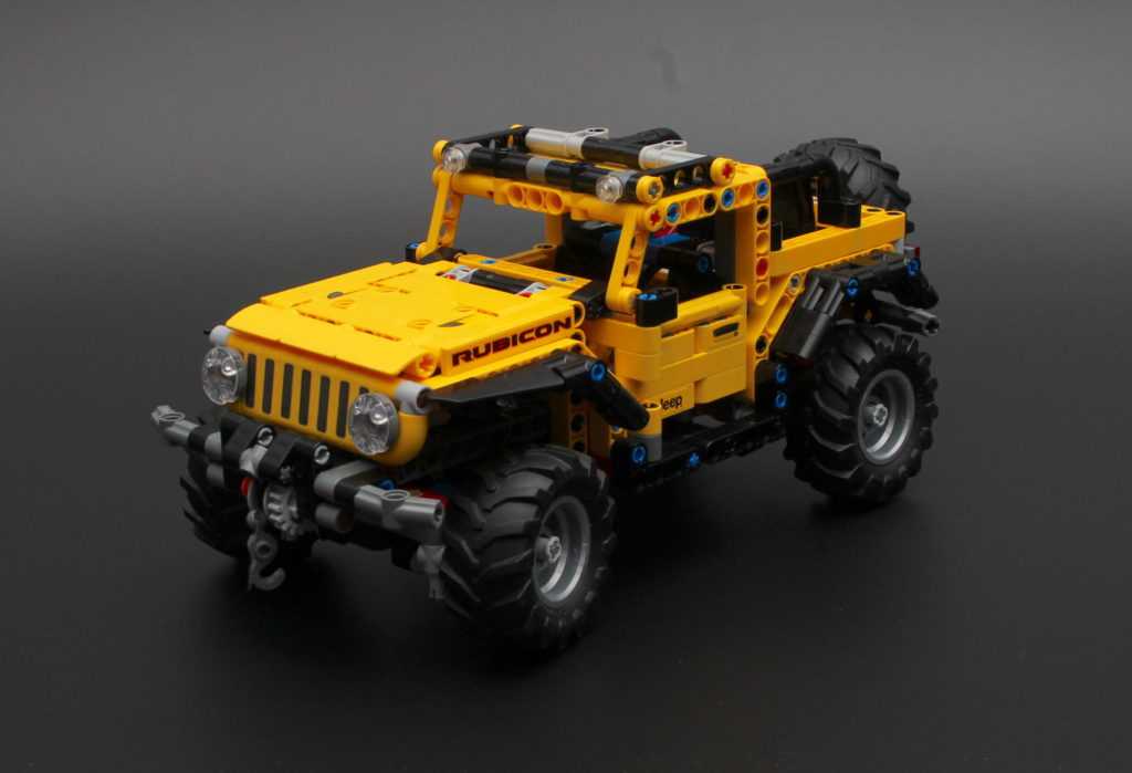 Создал свой LEGO Jeep в 3D