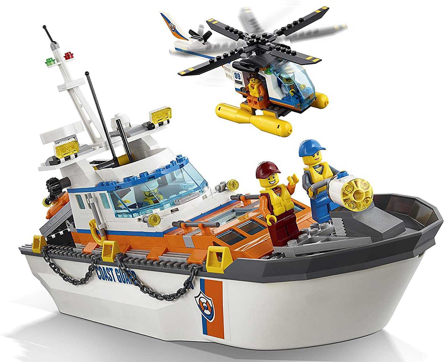 LEGO штаб береговой охраны