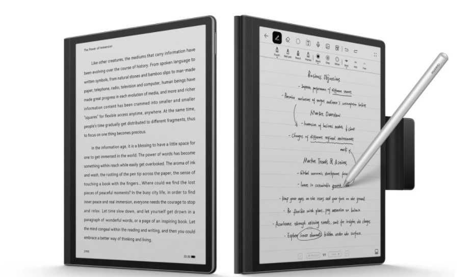 Huawei MatePad Paper — новая электронная книга с 10.4-дюймовым E-Ink экраном, автономностью в 4 недели и стилусом в комплекте.